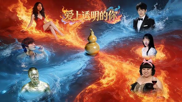 爱上透明的你海报