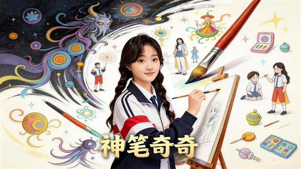 神笔奇奇海报