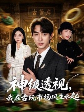 神级透视，我在古玩市场风生水起海报