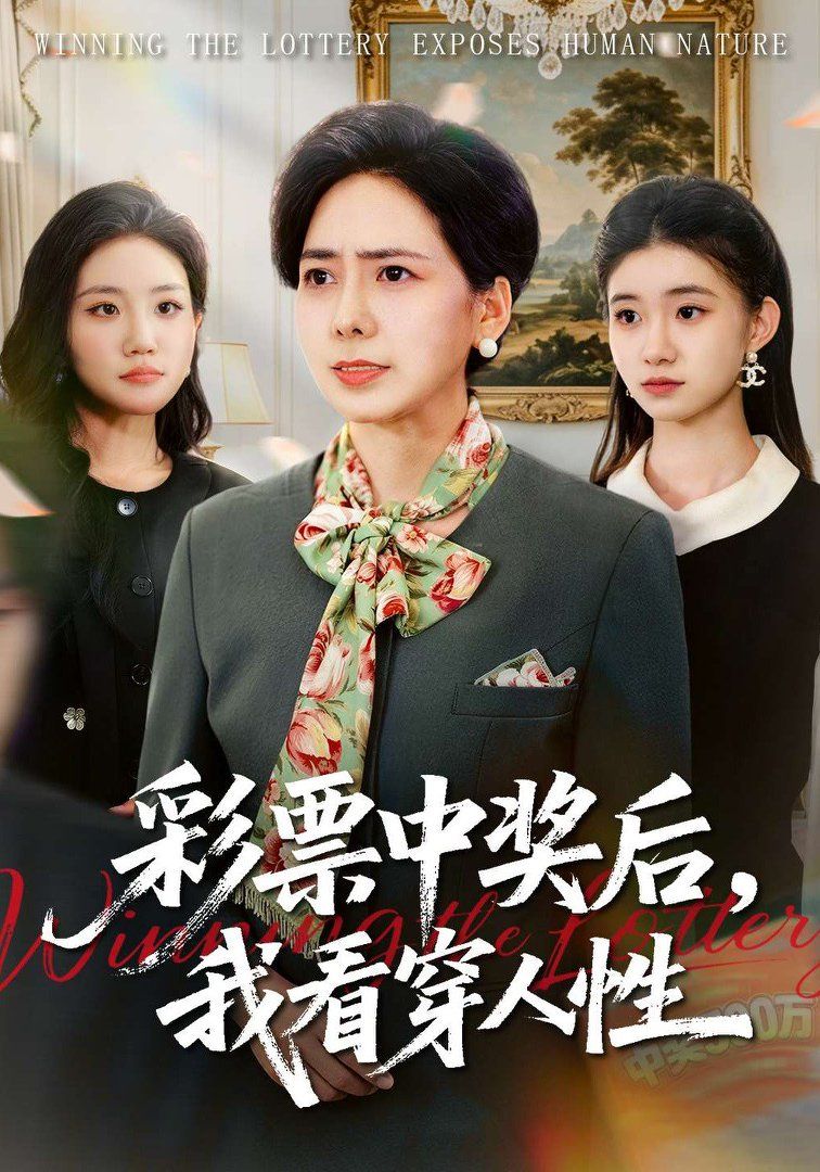 彩票中奖后，我看穿人海报