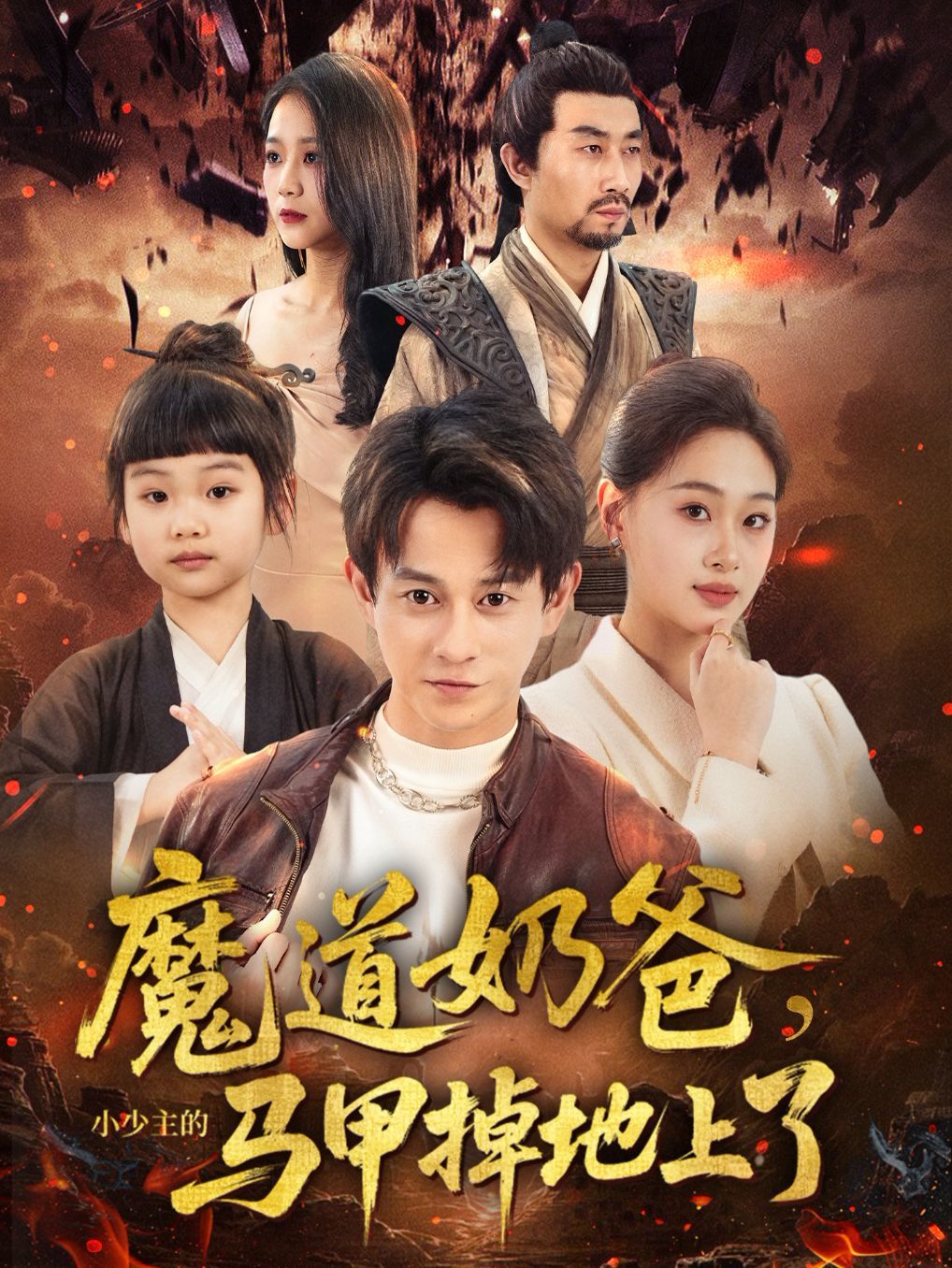 魔道奶爸小少主的马甲掉地上了海报