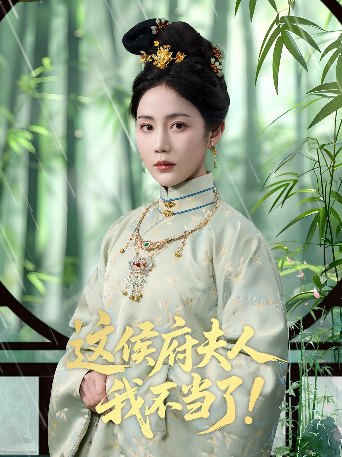 这侯府夫人我不当了海报