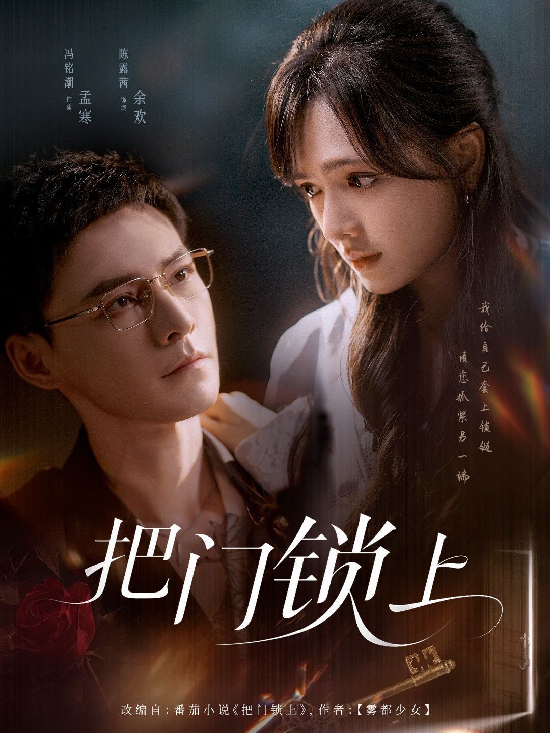 把门锁上海报