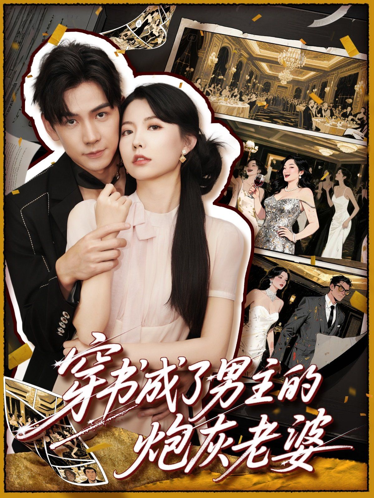 穿书成了男主的炮灰老婆海报