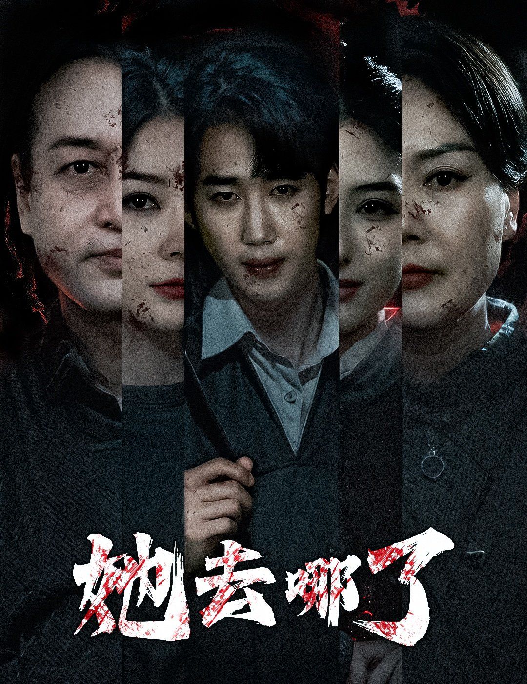 她去哪了海报